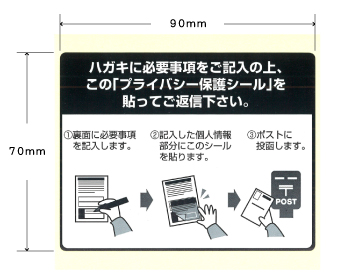 目隠しシール