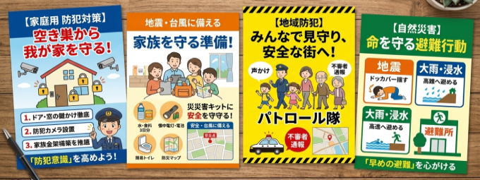 チラシ作成と印刷