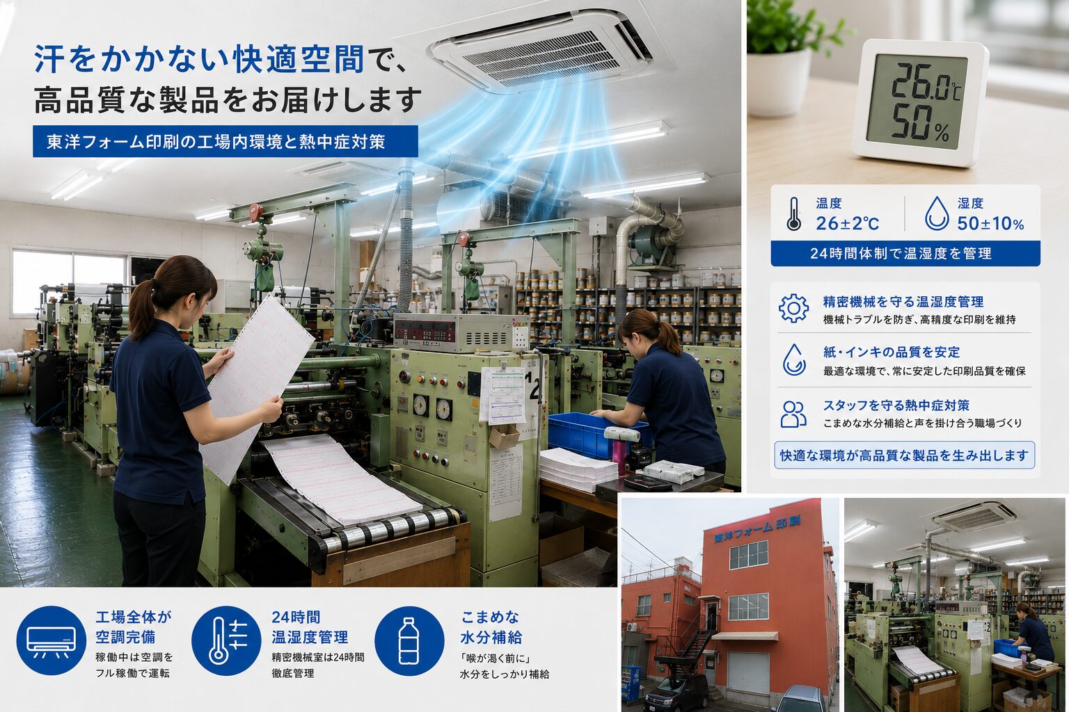 熱中症対策としての弊社でのの取り組み